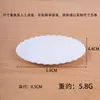 27 platos de comida y juego en miniatura, modelo de simulación, mini plato de encaje de plástico, juguete de cocina, accesorios de comida y juego DIY