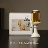 Miyuan Ceniza de Hierba Color Puro Cerámica Gaiwan Taza de Té Taza de Maestro Set de Té Kung Fu Colección Set de Accesorios Simples para Ceremonia de Té