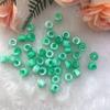 Cuentas de color AB de 6*9 mm, acrílico, color, agujero grande, para pulsera de niños, tocado para el cabello con cuentas, cuentas sueltas, aproximadamente 1870