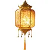 Linternas del Festival de Medio Otoño, linternas luminosas portátiles de estilo antiguo, kits de manualidades para armar, linternas de palacio, decoraciones colgantes, linternas Hanfu