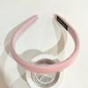 Diadema Diadema para Mujer Estilo Princesa Horquilla Celebridad de Internet Verano Rosa Versátil Dulce Antideslizante Lavado de Cara Diadema de Cabeza Alta