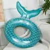 Venta caliente transfronteriza anillo de natación inflable de sirena PVC engrosado salvavidas para adultos anillo de natación para deportes acuáticos al por mayor