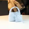 Mini Bolsa de Palha 2026 Novo Estilo Bolsa Pequena de Couro Genuíno Simples Casual Bolsa de Ombro Bolsa Transversal com Corrente para Mulheres Tendência