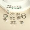 Europa e Estados Unidos Amazon Hot Gold Plated Brincos Brincos Moda Verde Zircon Brincos Brincos em estoque