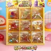 Pingente de Brinquedo Squishy Fofo Popular para Aliviar o Estresse para Crianças, Pingente de Boneca Adorável, Pingente de Bolsa, Presente para Crianças Estudantes