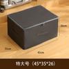Caja de Almacenamiento Catiónica Suave con Tapa Caja de Almacenamiento Plegable para el Hogar Caja de Almacenamiento para Ropa para Clasificación de Documentos Caja para Armario
