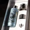 Yinhe Duo Ma Edición Limitada del Año Taza de Titanio Taza Aislada de Titanio Puro Regalo de Negocios de Gama Alta Taza con Separación de Té y Agua Regalo