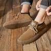 Botas Martin de Cano Alto Personalizadas Masculinas Novos Zhongbang Retro Sapatos Casuais de Couro Masculinos Sapatos da Moda Solado Grosso Cadarço Couro Genuíno Masculino