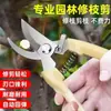 Tijeras de podar para árboles frutales domésticos, herramienta de poda para cortar flores, recolectar fruta, podar ramas, paisajismo, injerto y tijeras de jardinería
