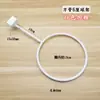 Tablero ranurado tubo cuadrado perchero para gorras perchero de bolas anillo de gorra negro grueso soporte gancho accesorios de exhibición de sombreros aro de baloncesto en la pared