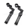 Pedais Modificados de Liga de Alumínio para Motocicleta Off-Road de 32mm, Pedais de Para-choque Dobráveis, Prontos para Venda