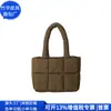 Bolso Cruzado Acolchado de Algodón RPET Transfronterizo Bolso de Hombro Tipo Tote RPET Tendencia Nacional Bolso Relleno de Algodón de Nylon Fábrica Personalizada