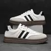 Populares tênis respiráveis Forrest Gump, tênis de treino alemão, sapatos masculinos, novos tênis casuais brancos versáteis para o verão de 2026