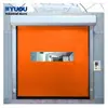 Fábrica de Puertas Enrollables Eléctricas Yuou, Juego Completo Moderno de Puerta de Acceso Rápido, Puerta Doble, Puerta de Vidrio de Alta Impermeabilidad