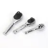 Mini Chave de Catraca com Cabo Curto Conjunto de Soquetes Hexagonais Pequeno Médio Grande Liberação Rápida Catraca Pequena
