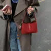 Bolsa de Axila Retro Simples Tendência Outono Feminina Tendência Nicho Versátil Grande Capacidade Ombro Único Transversal