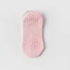 Calcetines de Yoga, Calcetines Antideslizantes Específicos para Pilates, Calcetines Cortos Transpirables de Malla de Color Sólido Sin Costuras, Calcetines Deportivos Profesionales Anti-Pilling
