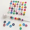 Bobina Pequeña de Colores Hebilla de Piña Bobina de Posicionamiento Anillo de Bobinado Hebilla Pulsera Tejida Hecha a Mano DIY Accesorios de Joyería