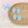 Estilo Coreano Fio Meteoro Contas Coloridas Laço de Fita Enfeite Acessórios de Cabelo para Meninas Produto Semi-acabado Renda Laço de Fita de Camada Dupla Acessórios para Roupas