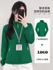 Chamarra cortavientos con cuello alto y logo personalizado para actividades de team building de la empresa, ropa de trabajo para tiendas 4S, ropa de trabajo impermeable