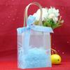 Bolsa transparente de mano para regalo de cumpleaños de niños de preescolar bolsa de regalo vacía para merienda de fiesta de niños de diez años