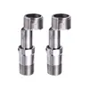 Conector de codo universal para grifo de ducha, codo excéntrico de diámetro variable, accesorio de conversión de tornillo de codo extendido