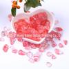 Pedrinhas de Cristal Vermelho Pedra de Cristal Vermelho Melancia Cristal de Melancia Pedra de Fundição Decoração de Paisagem para Aquário Enfeites 1kg