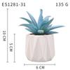 Planta Suculenta Simulada Macetas, Decoración de Muebles de Oficina Nórdicos, Nuevas Suculentas Bonsái Simuladas de Alta Calidad para el Hogar