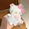 Super Lindo Colgante de Peluche Genuino de Kt Cat Llavero de Muñeca Hello Kitty Colgante para Delantal DIY