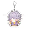 Kpop Ola Coreana Cazadora de Demonios Grupo Femenino Merchandising Llavero Lumi Mila Zoi Hecho por Fans Colgante Acrílico Doble Cara