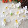 Joias DIY enfeite de cabeça flor orquídea triangular decoração de mesa orquídea triangular de 6 pétalas flor decoração pastoral para casa