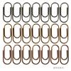 En stock clips de papel retro pequeños normales mini 16mm delgados clips de esvástica en forma de corazón lindos clips de papel imperdibles