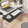 Placa de extensão de mesa dobrável, bandeja para teclado, extensão de computador, placa de extensão de mesa alongada e alargada, suporte de expansão