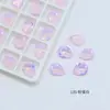 Cristal Dongzhou 6*8 Gota d'Água Transparente Pedras de Strass para Nail Art Super Brilhantes Gelo Transparente Sem Revestimento Inferior Pedras de Strass para Decoração DIY de Nail Art