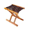 Taburete doméstico plegable portátil de madera de robinia, taburete pequeño de Shandong, silla de exterior, silla de pesca, taburete de caballo