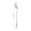 Cuchillo para carne y tenedor de acero inoxidable 304L martillado con impuestos incluidos, cuchara redonda para sopa, tenedor para ensalada doméstico transfronterizo para hotel, cuchara para servir