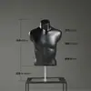 Suporte de Manequim de Meio Corpo para Loja de Roupas, Manequim Esportivo de Corpo Inteiro para Loja de Roupas Masculinas, Suporte de Exibição de Lingerie