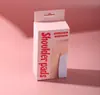 Hombreras autoadhesivas de silicona, invisibles, sin costuras, hombreras antideslizantes, hombreras de ángulo recto desmontables, unisex, hombreras antideslizantes