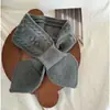 Bufanda tubular cruzada de punto jacquard suave y acogedora para padres e hijos, para el calor del otoño y el invierno