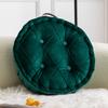 Cojín para Silla de Comedor de Terciopelo Holandés de Gama Alta para el Hogar, Cojín tipo Bolso Plegado, Esterilla Tatami, Cojín para Respaldo de Silla Elevado, Estilo Grueso