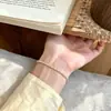 Pulsera Azul Brillante de Zirconia, Fresca y Elegante, para Mujer, Nuevo Modelo 2026, Pulsera Exquisita de Lujo Ligero de Nicho, Joyería Extremadamente Atractiva