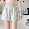 Pantalones de Hielo y Seda para Mujer, Anti-Exposición, Estilo Delgado de Verano, Se Pueden Usar Afuera, Pantalones para Casa, Corte Holgado, Transpirables, Secado Rápido, Largo Tres Cuartos, Dropshipping