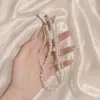 Colar de Pérolas Dupla Camada Estilo Palácio Retrô ~ Colar Choker Corrente de Clavícula Estilo Hong Kong Ins de Alta Qualidade e Versátil