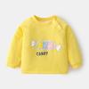 Top Grueso de Algodón para Bebé para Niños y Niñas Ropa Interior Cálida Ropa de Otoño Algodón Puro Bebé Niños Otoño e Invierno Ropa Interior Abrigo de Algodón