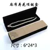 Caja de jade de alta calidad, anillo de jade, colgante, pulsera, collar, joyería de lino, embalaje de joyería, impresión en caja