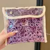 Argola de Toalha Sem Pelos para Meninas Pequenas Elástico de Polegar para Crianças Elástico de Cabelo Feminino Elástico de Alta Elasticidade Faixa de Cabeça para Bebê