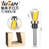 Sub-cortador de rodamiento Yusheng mango de 1/4 fresadora para carpintería sub-cortador de copia unión de cola de milano máquina de grabado