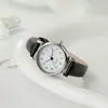 Moda Reloj de Cuarzo para Mujer con Esfera Pequeña Correa de Cuero Simple Relojes Analógicos para Damas Reloj Reloj Mujer