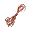 Cordón de Cuero de Colores Multitamaño en Stock para DIY Hecho a Mano, Ligas Elásticas para el Cabello, Pulseras, Collares, Materiales y Accesorios para Joyería