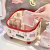 Caixa de Armazenamento de Mesa Multifuncional Cosméticos Batom Rack de Armazenamento de Seis Compartimentos Dormitório Mesa de Escritório Porta-Canetas de Papelaria
